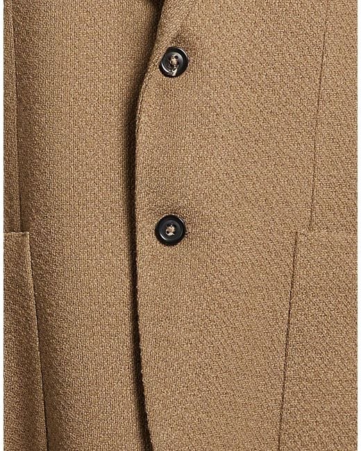 Circolo 1901 Brown Camel Blazer Virgin Wool, Elastane for men
