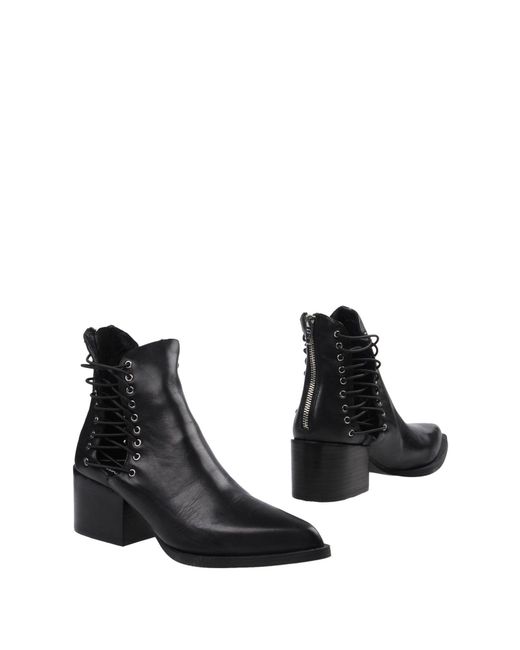 Windsor Smith Black Ankle Boots Soft Leather