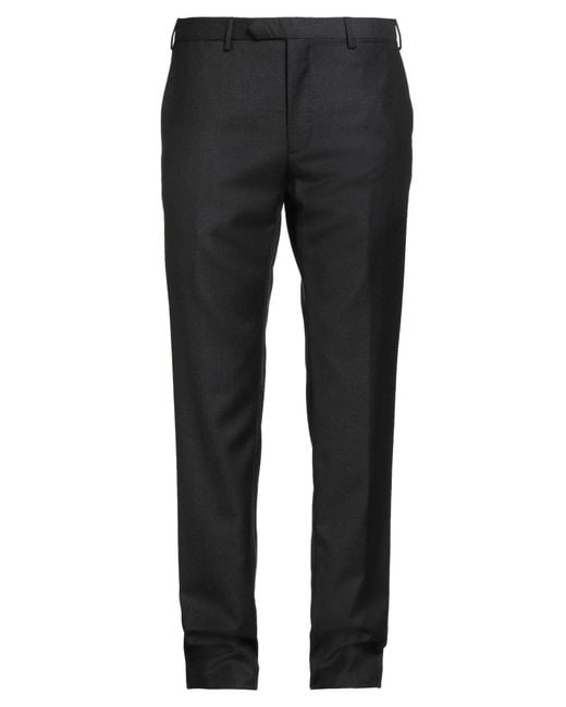 Santaniello Gray Pants Wool for men