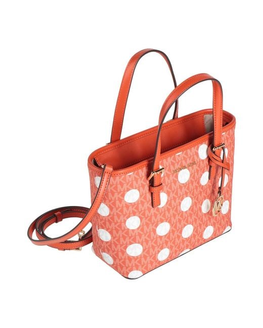 MICHAEL Michael Kors Red Handbag Pvc