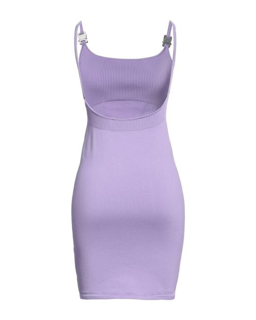 1017 ALYX 9SM Purple Mini Dress
