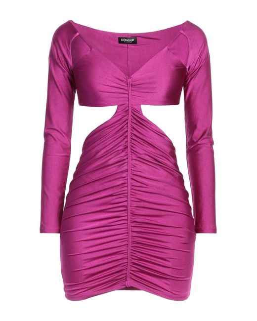 Dondup Pink Mini Dress
