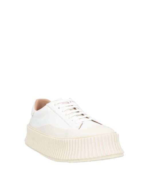 Jil Sander Natural Trainers