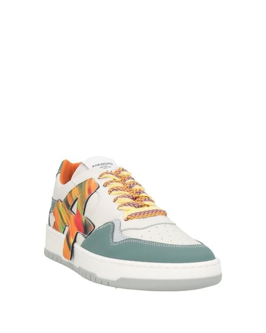 ASENSYO Blue Sneakers Leather for men