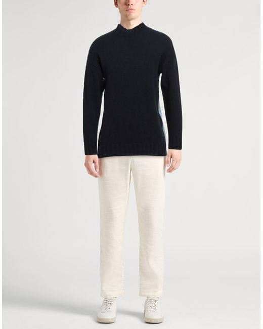 Tagliatore Rollkragenpullover in Blue für Herren