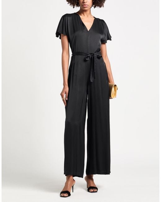 Kaos Black Jumpsuit Viscose