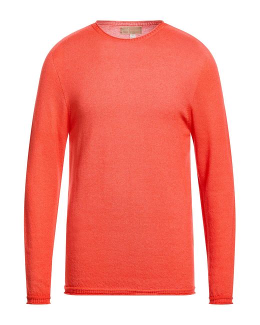 Pullover 120% Lino de hombre de color Red