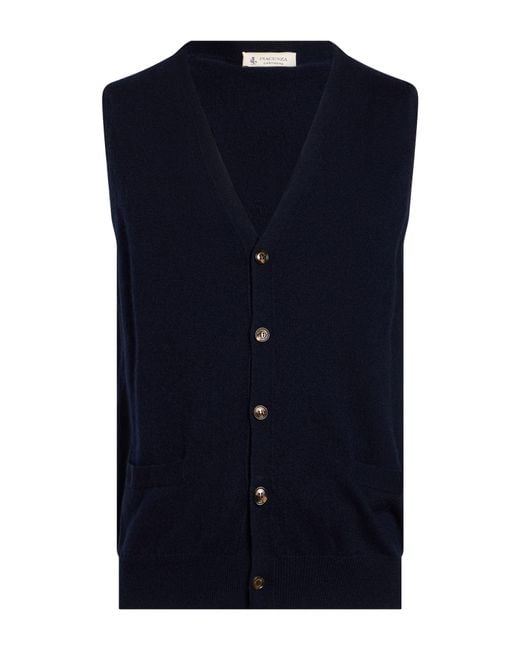 Piacenza Cashmere Blue Cardigan Cashmere for men