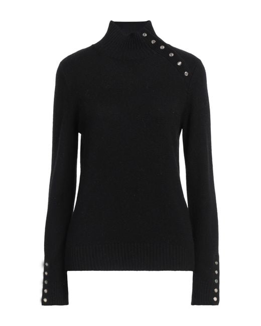 Maje Black Rollkragenpullover
