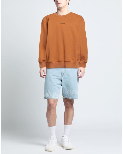 Acne Orange Sweatshirt
