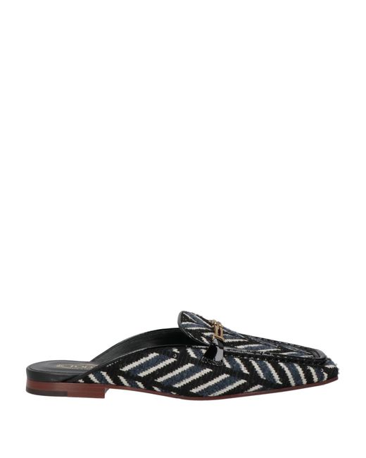 Tod's Black Mules & Clogs