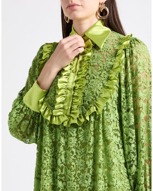 Nora Barth Green Mini Dress