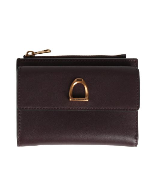 La Martina Black Wallets