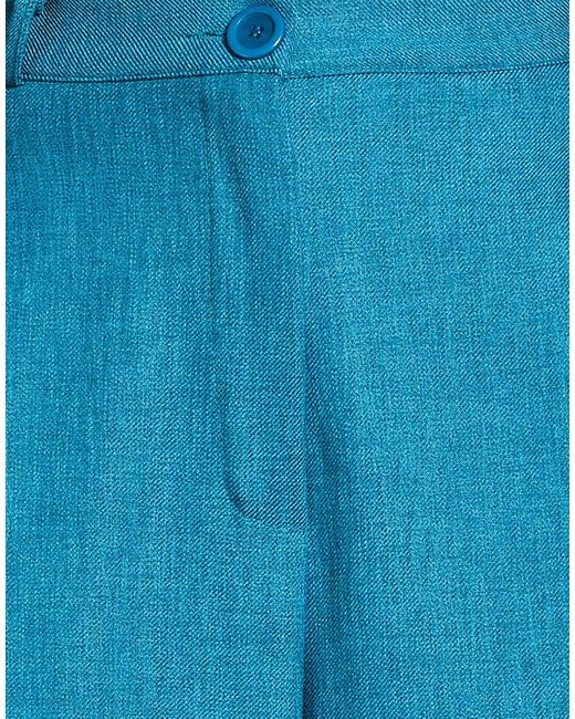 Haveone Blue Deep Pants Polyester