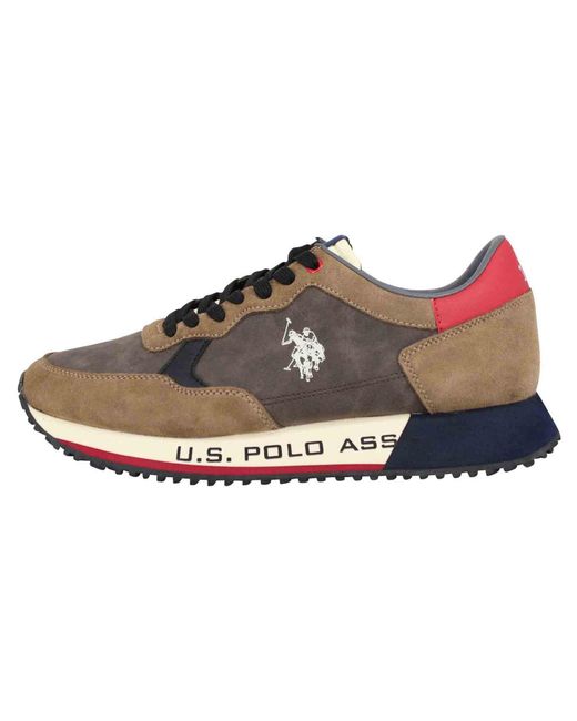 U.S. POLO ASSN. Sneakers in Brown für Herren