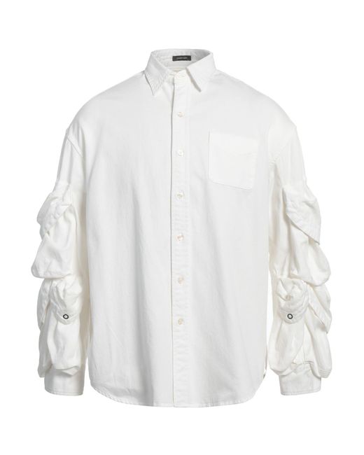 Camicia di R13 in White da Uomo
