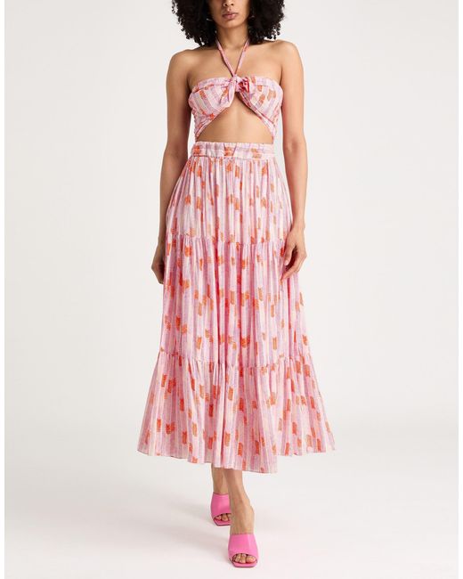 Lemlem Pink Maxi Dress