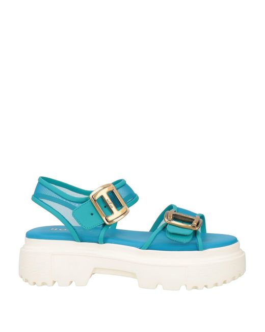 Hogan Blue Sandals