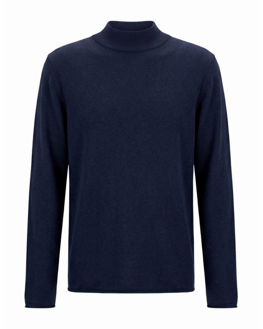 Officina 36 Blue Turtlenecks for men