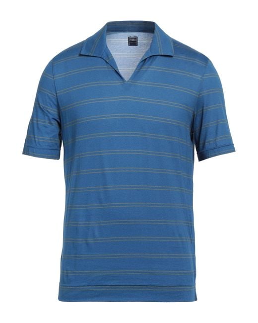 Fedeli Poloshirt in Blue für Herren