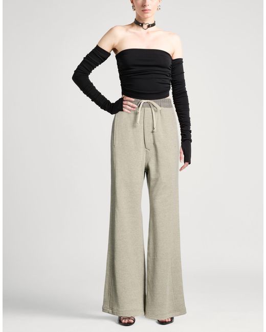 Rick Owens Natural Pants Cotton, Polyester