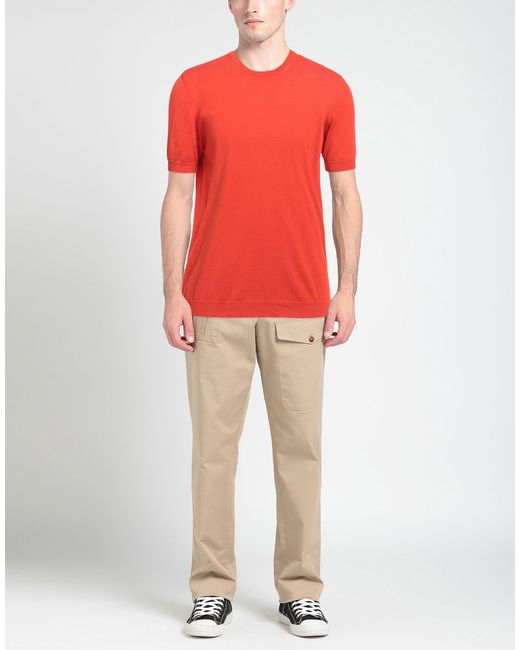 Pullover Drumohr pour homme en coloris Red