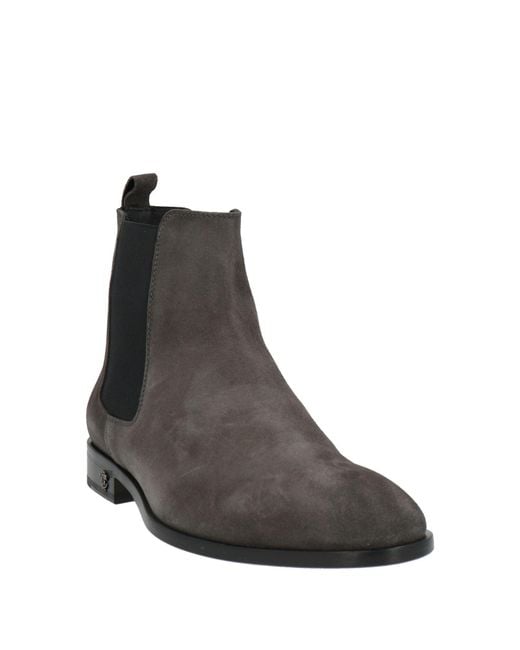 Roberto Cavalli Brown Ankle Boots for men