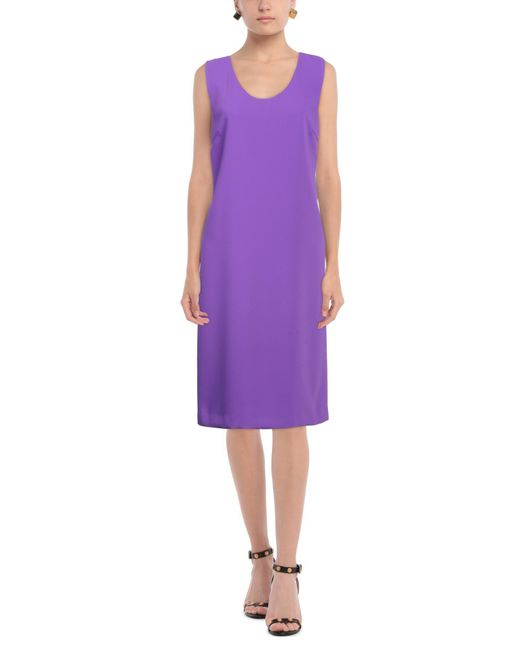 Vestito Midi di P.A.R.O.S.H. in Purple