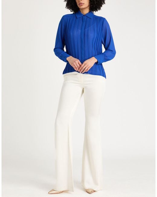 Kaos Blue Shirt Polyester