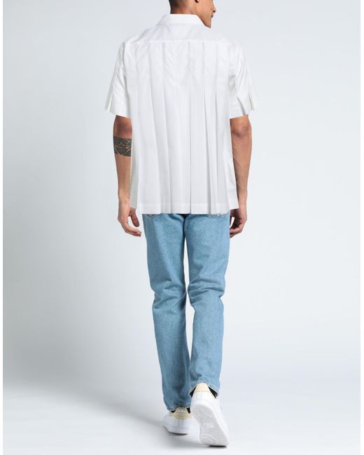 Chemise Sacai pour homme en coloris White