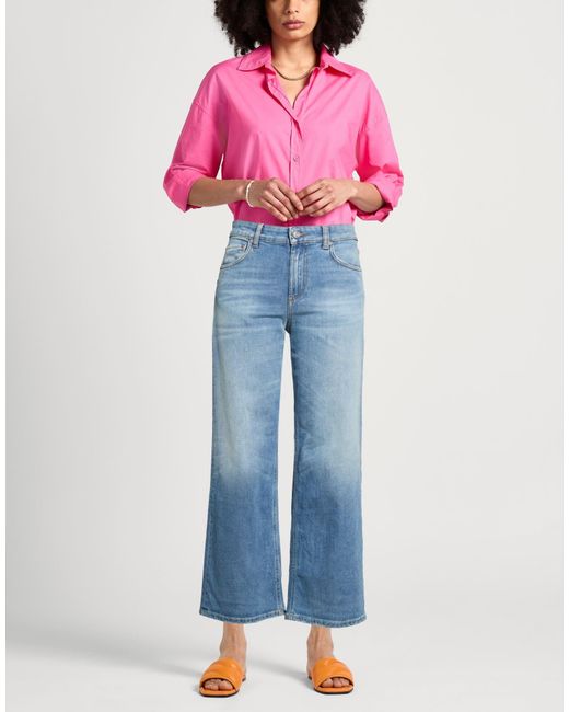 Department 5 Blue Jeans Cotton, Rubber
