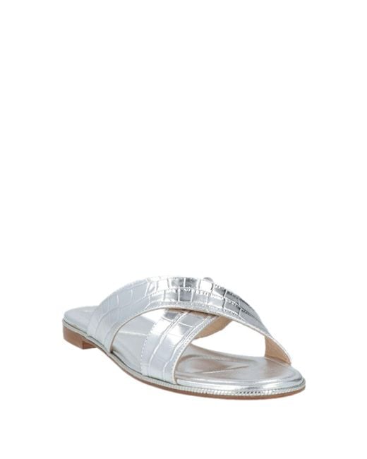 Baldinini White Sandals Leather