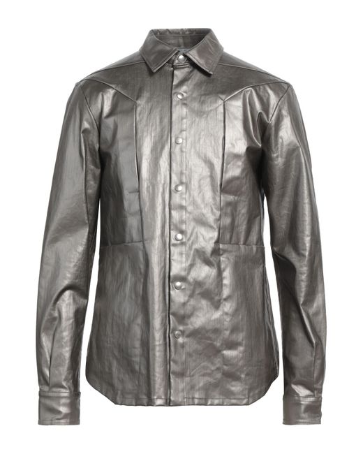 Camisa vaquera Rick Owens de hombre de color Gray