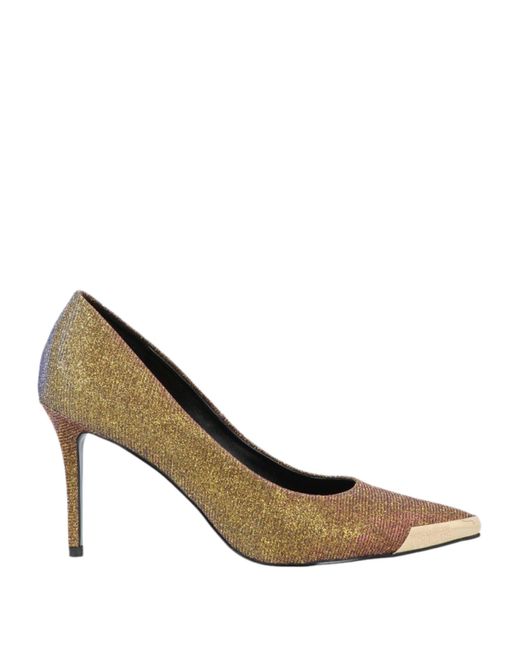 Versace Jeans Couture Metallic Pumps