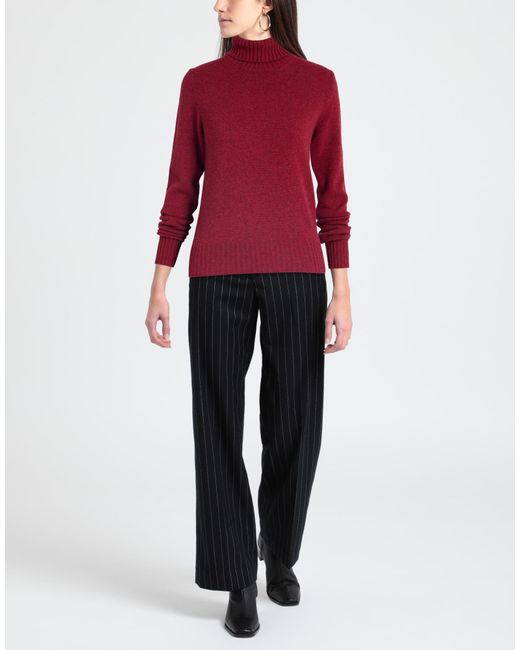 ROBERT SCOTT & SONS Red Turtlenecks