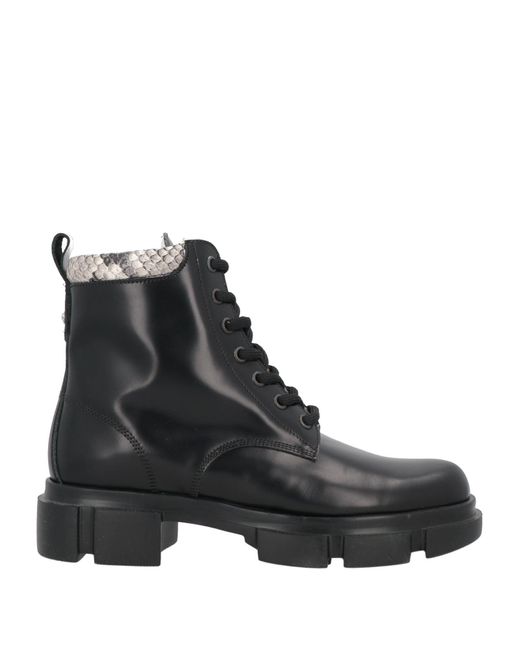 AMA BRAND Black Stiefelette