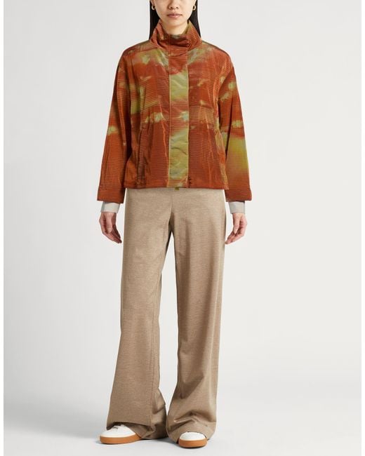 Herno Brown Rust Jacket Polyamide