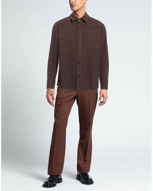 A.P.C. Brown Shirt for men