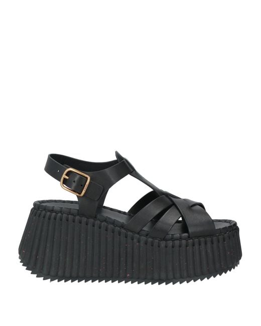 Chloé Black Sandals