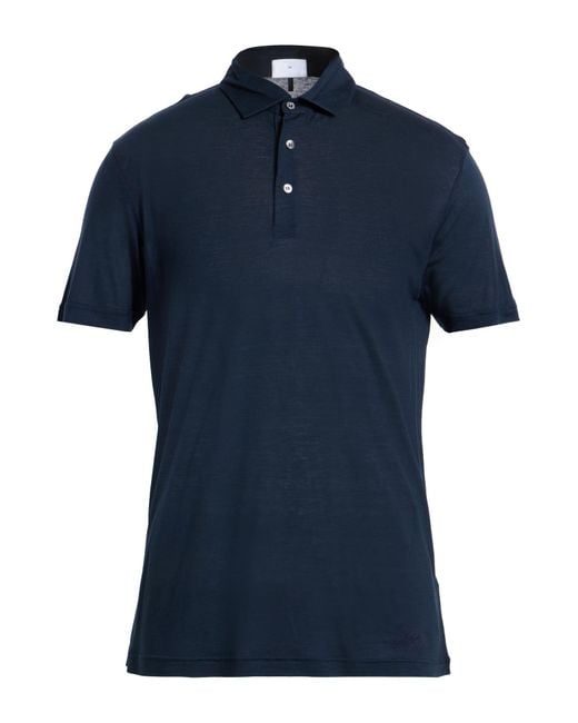 Emporio Armani Blue Polo Shirts for men