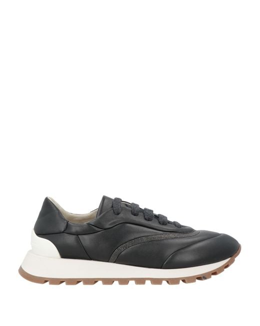 Brunello Cucinelli Gray Trainers