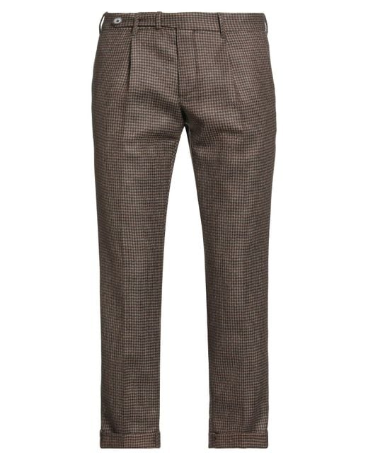 GTA IL PANTALONE Gray Pants Wool for men