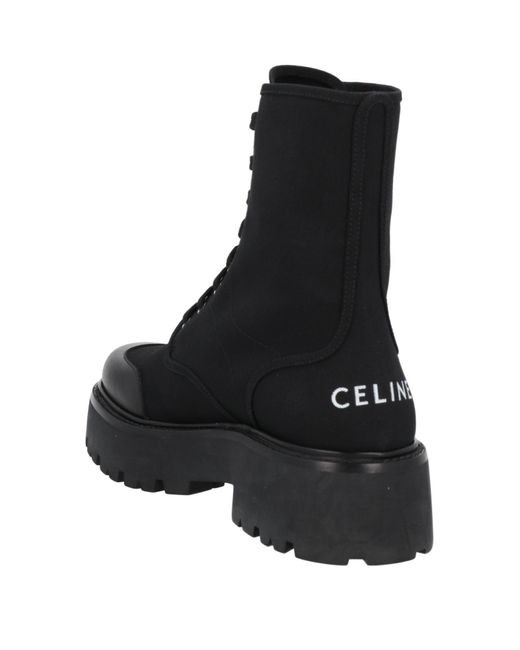 Céline Black Ankle Boots for men
