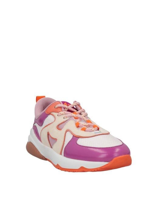 Hogan Pink Sneakers Red