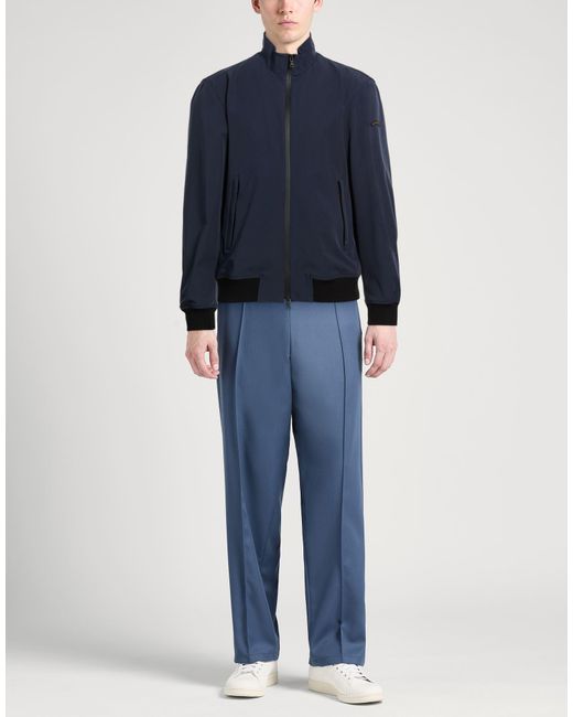 Paul & Shark Blue Midnight Jacket Polyester, Elastane for men