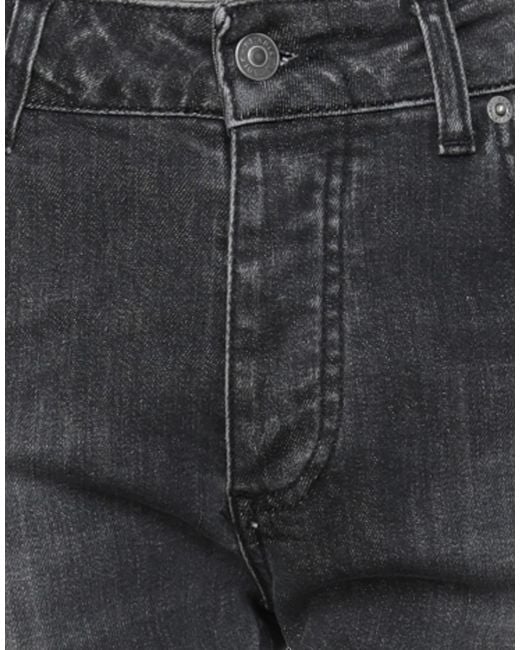 BE ABLE Gray Jeans Cotton, Elastane for men