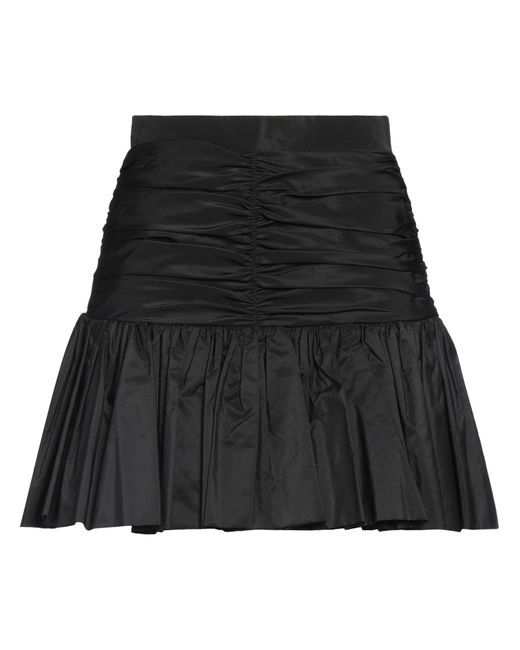 Patou Black Minirock