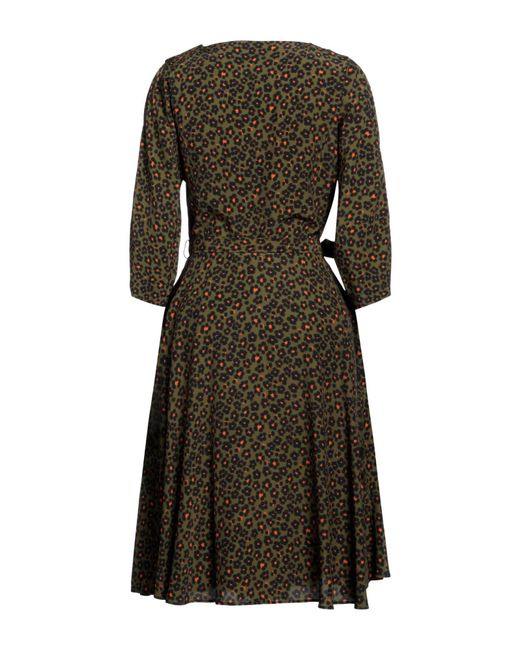 KENZO Green Midi Dress