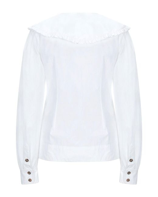 Ganni White Shirts