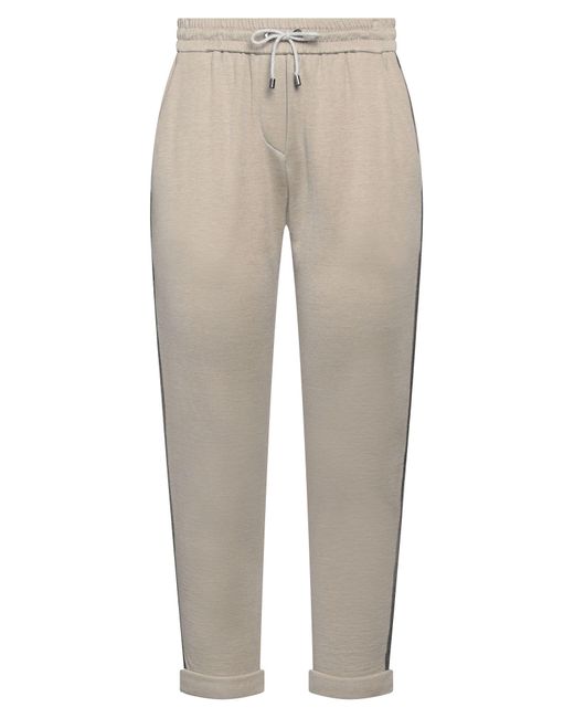Pantalone di Brunello Cucinelli in Natural